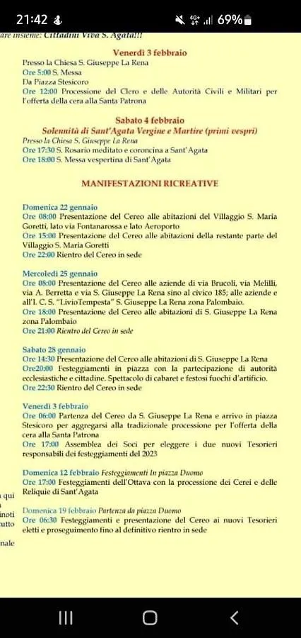 Saint Cristofer House Apartment Catania Italy