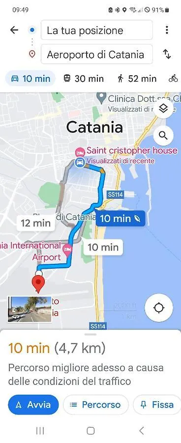 Saint Cristofer House Apartment Catania